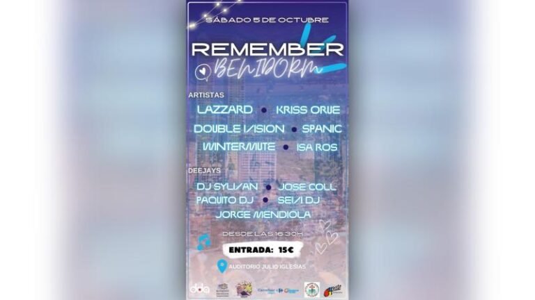 Festival Remember en Benidorm: Un Evento Imprescindible para los Amantes de la Música Retro