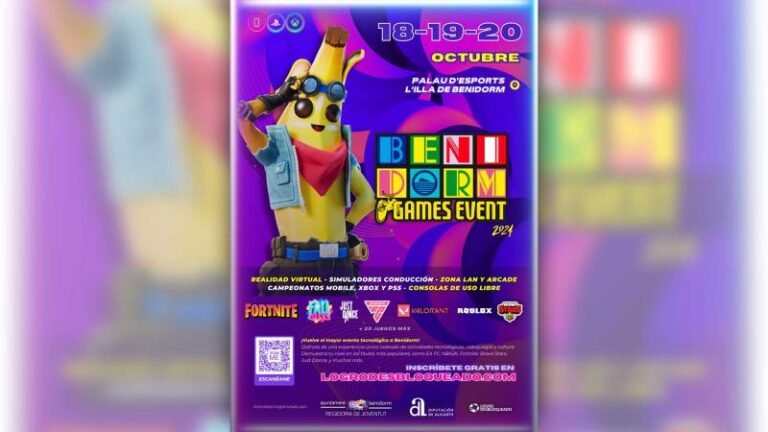 Benidorm Games Event 2024: El Mayor Evento de Videojuegos del Año en el Palau d’Esports