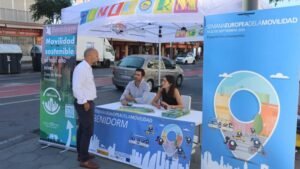 Benidorm arranca la Semana Europea de la Movilidad con campaña informativa sobre Zonas de Bajas Emisiones