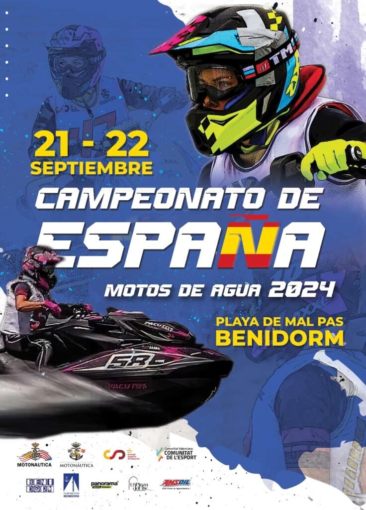 Benidorm Acoge una Prueba del Campeonato de España de Motos Acuáticas en la Playa del Mal Pas