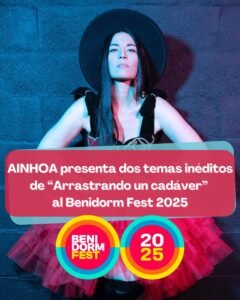 Ainhoa Cantalapiedra regresa al Benidorm Fest 2025 con nuevas canciones y una apuesta personal