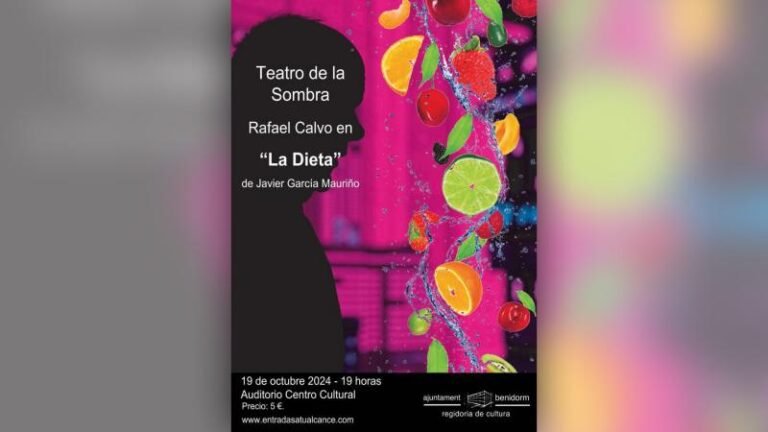 El Teatro Regresa al Centro Cultural de Benidorm con la Obra ‘La Dieta’