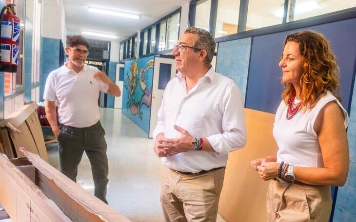 Benidorm invierte 150.000 euros para mejorar diez colegios públicos antes del nuevo curso escolar